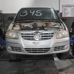 SUCATAVolkswagen Gol 2011 1.0 Trend Total Flex 3p - Branco/Preto/Vermelho/Cinza  PARA RETIRADA DE PEÇAS